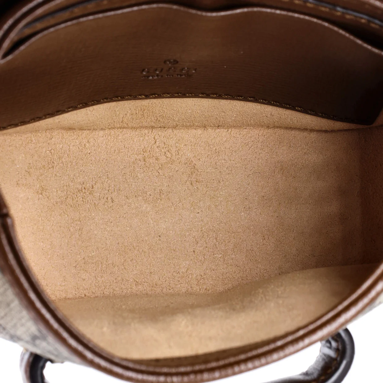 Horsebit 1955 Flap Wallet with Strap GG Coated Canvas - Deep Luxury