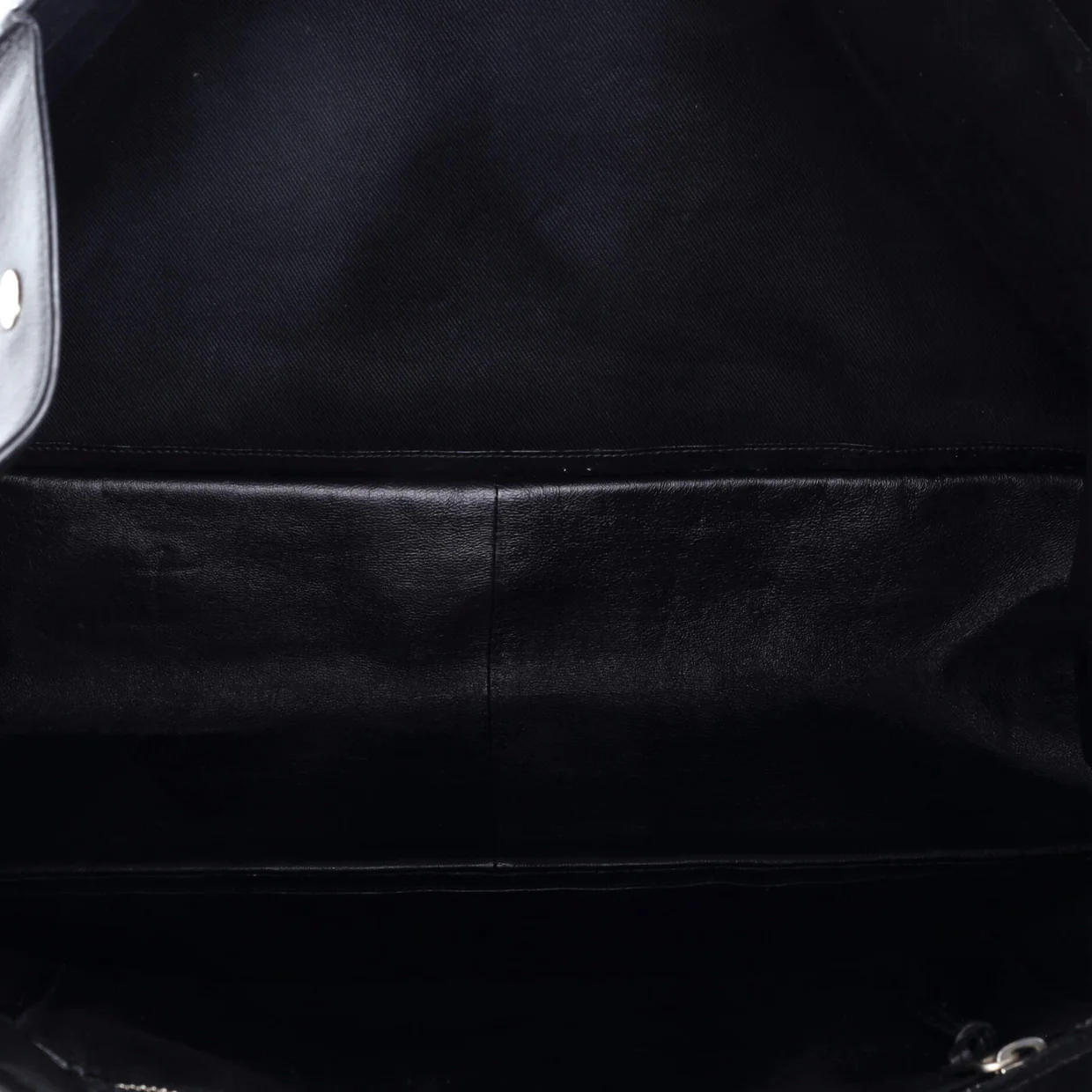 Rive Gauche Shopper Tote Embossed Leather Large - Deep Luxury