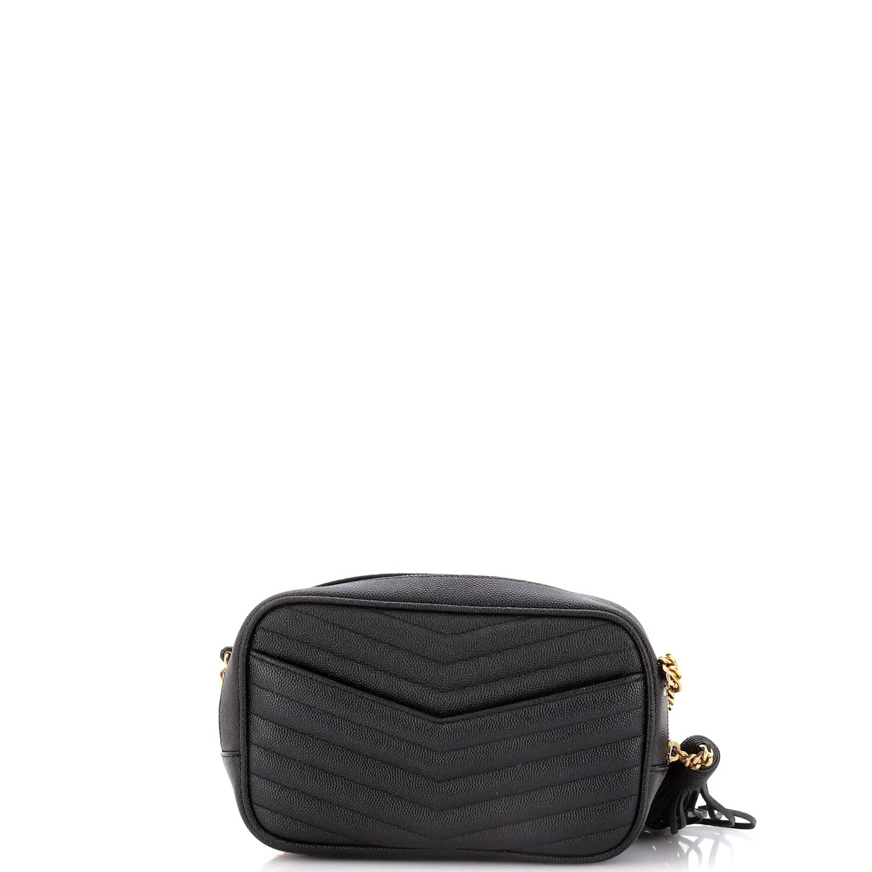 Lou Camera Bag Matelasse Chevron Leather Mini - Deep Luxury