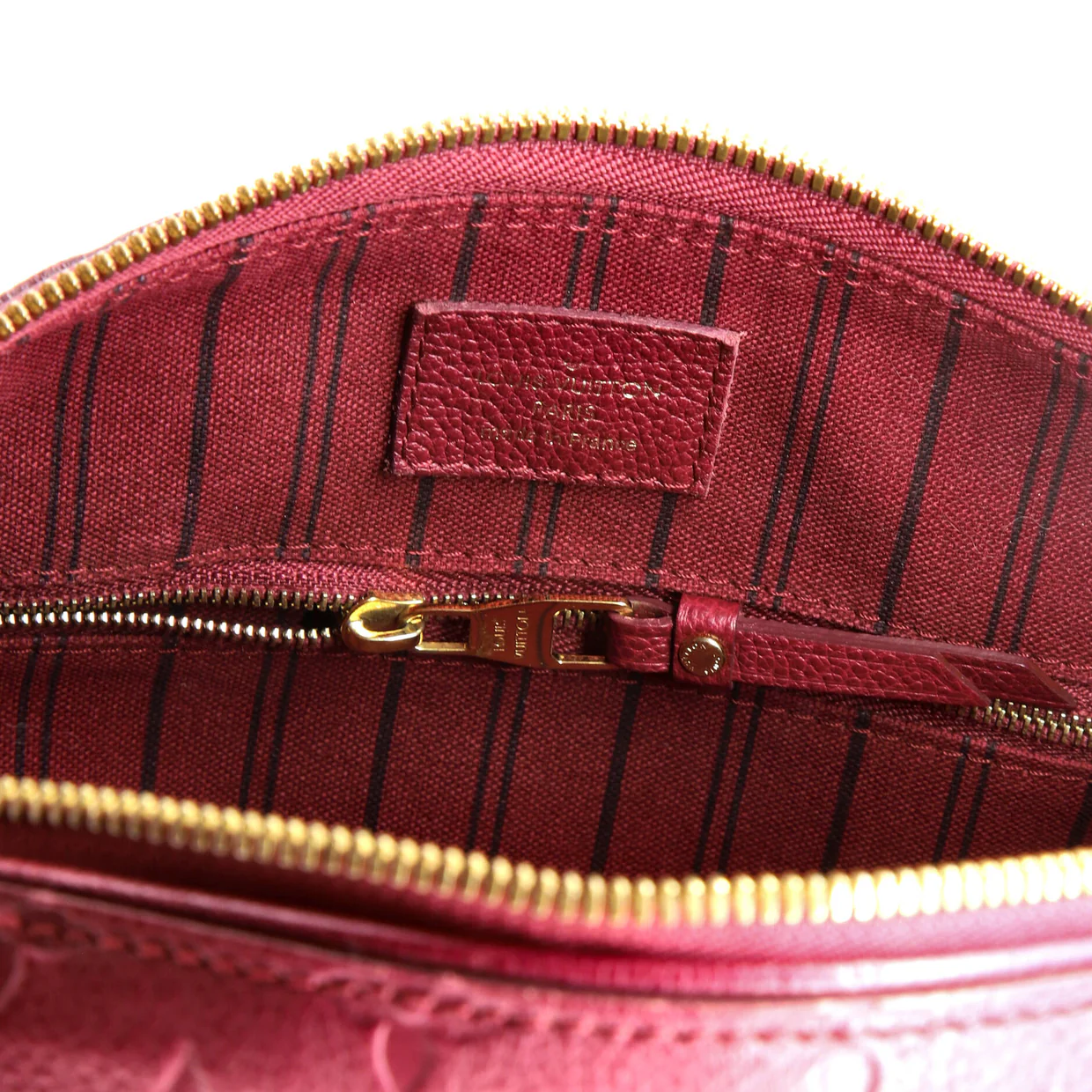 Speedy Bandouliere Bag Monogram Empreinte Leather 25 - Deep Luxury