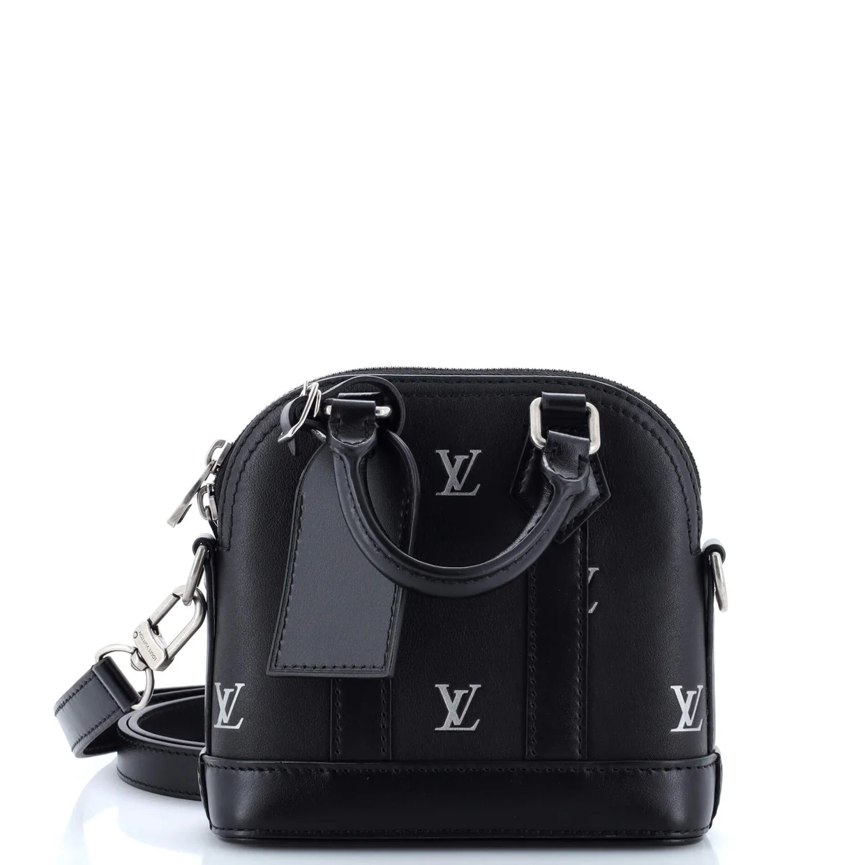 Alma City Bag LV Blason Calf Leather Nano - Deep Luxury