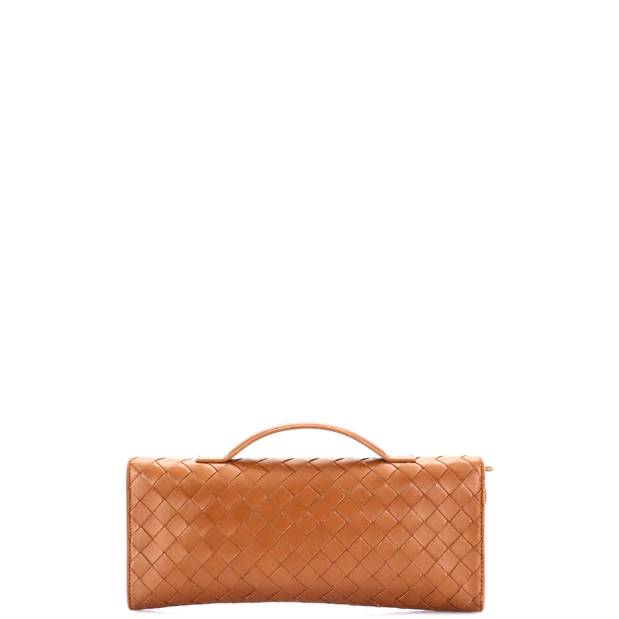 Andiamo Top Handle Clutch Intrecciato Nappa Long - Deep Luxury