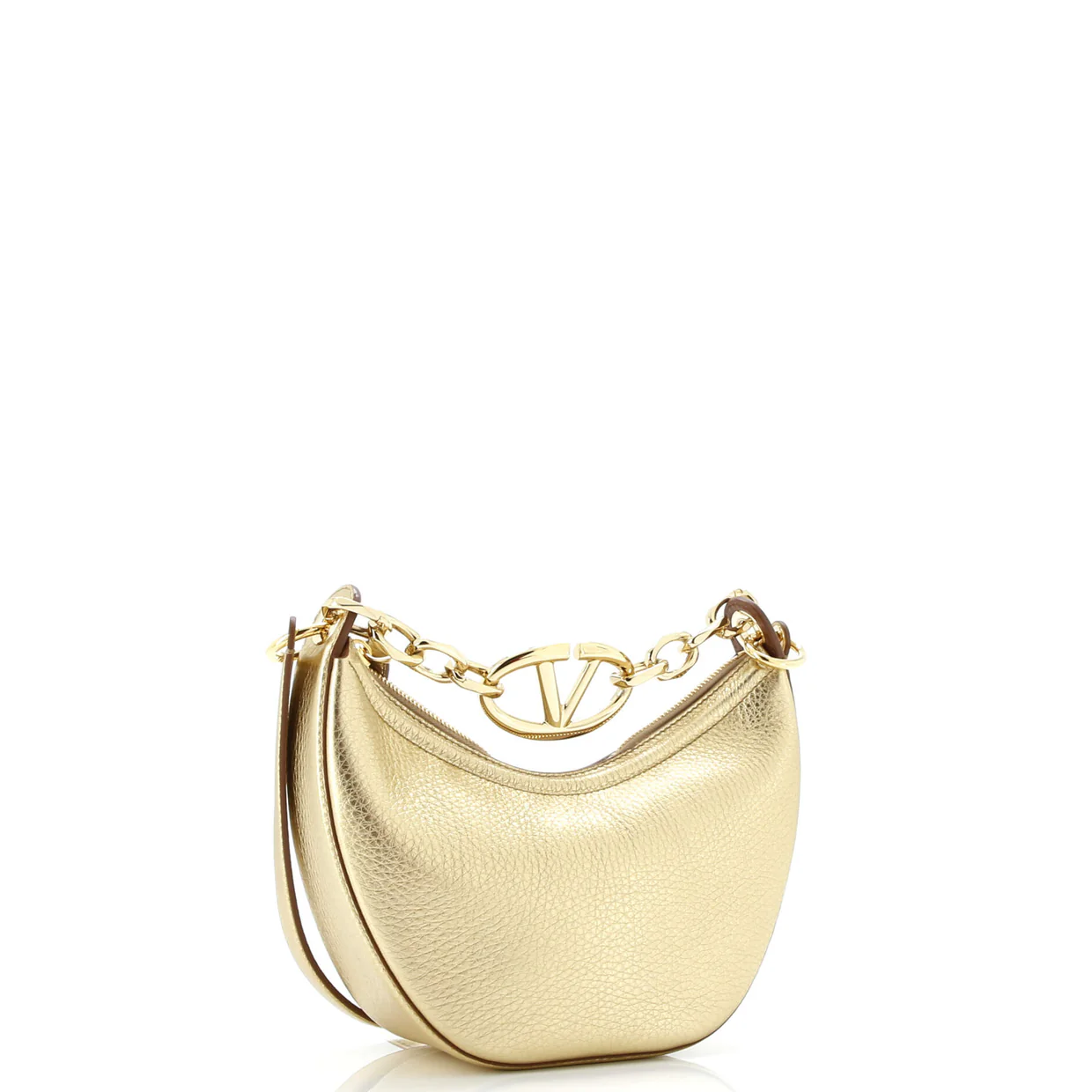 Vlogo Moon Hobo Leather Mini - Deep Luxury