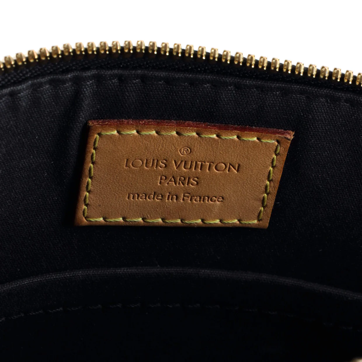 Alma Handbag Monogram Vernis BB - Deep Luxury