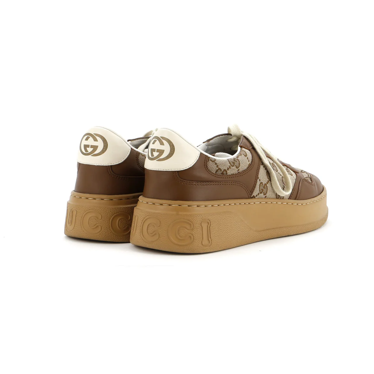 Men's Dali Sneakers GG Canvas with Leather - Deep Luxury