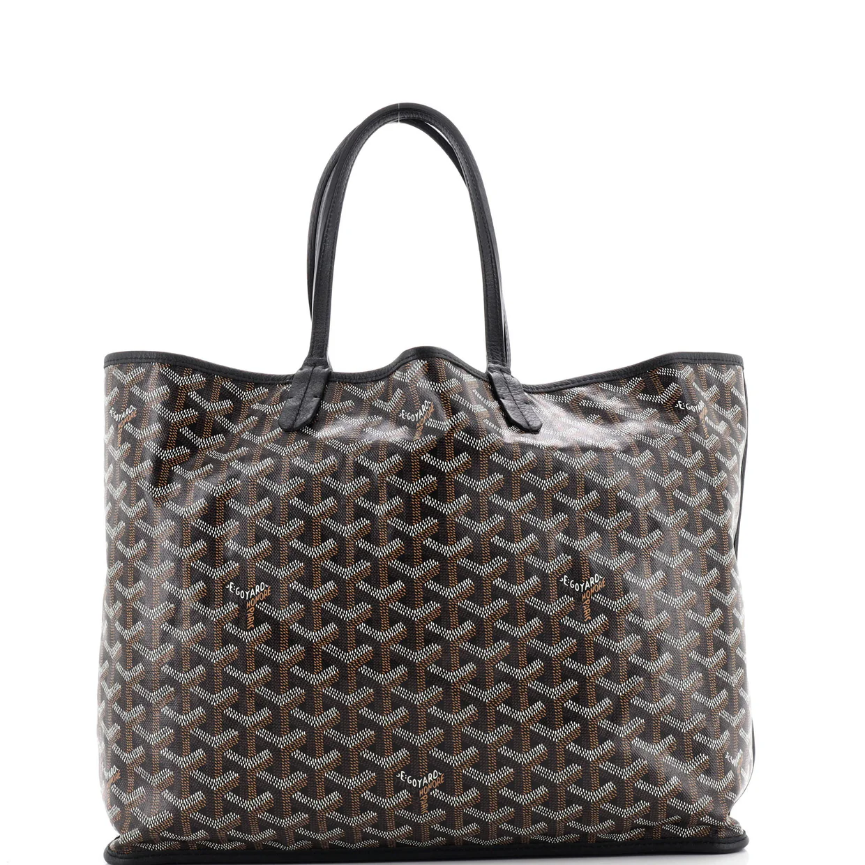 Anjou Reversible Tote Coated Canvas PM - Deep Luxury