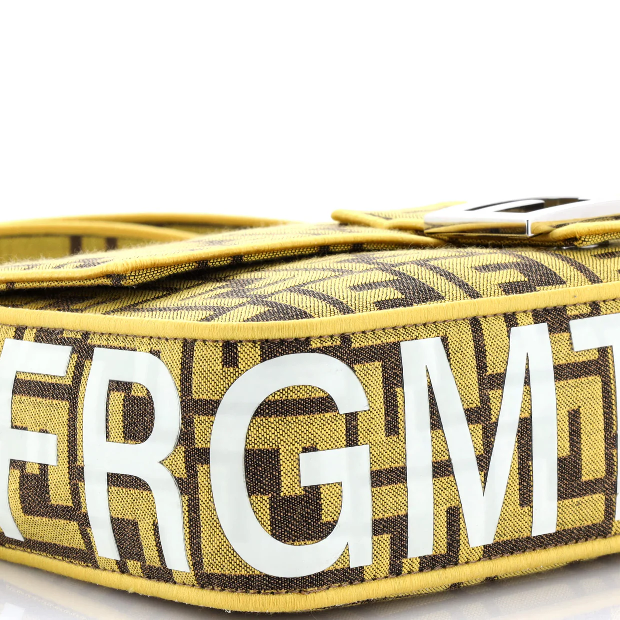 x Fendi Fragment Baguette NM Bag Zucca Canvas Medium - Deep Luxury