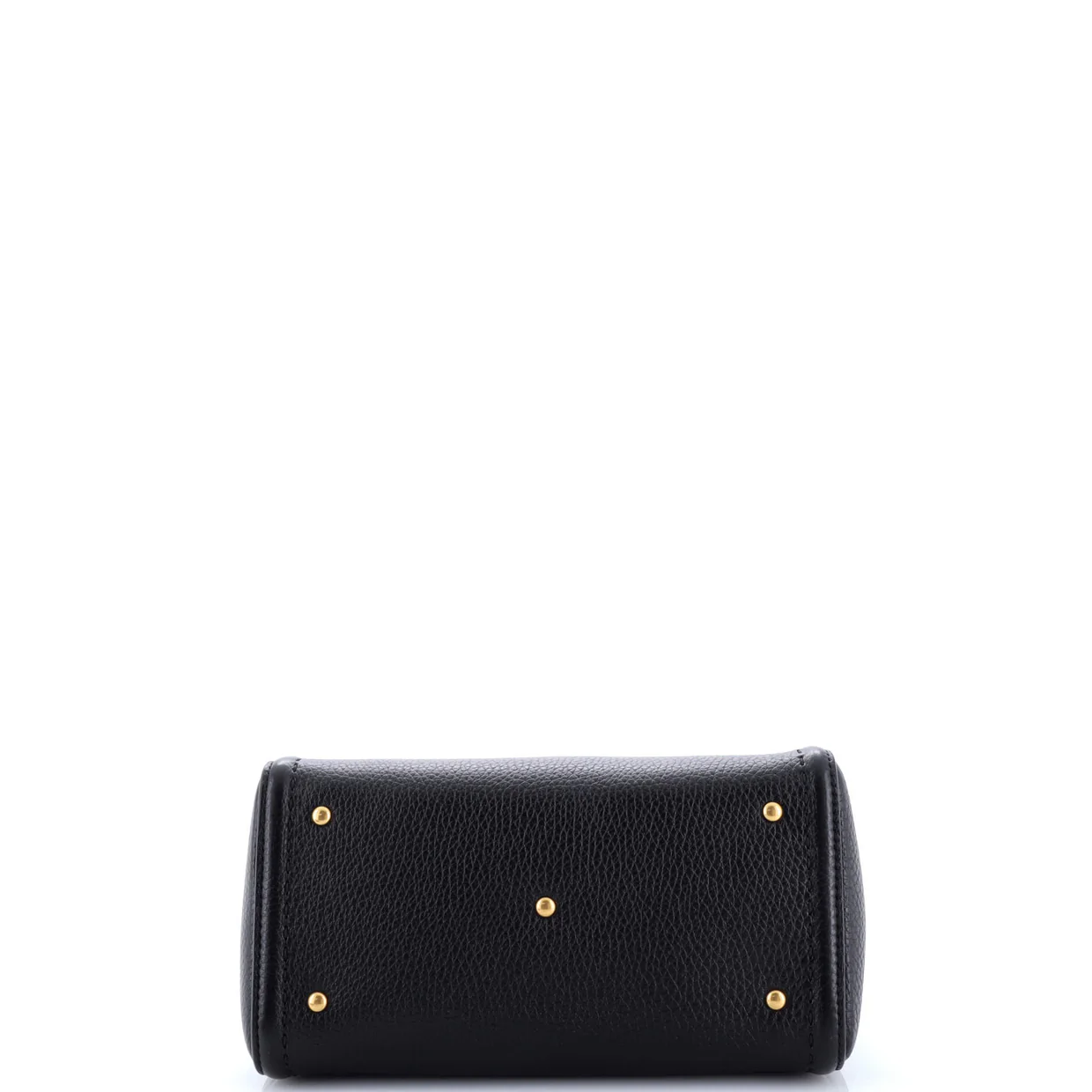 VLogo All Time Top Handle Bag Leather Small - Deep Luxury