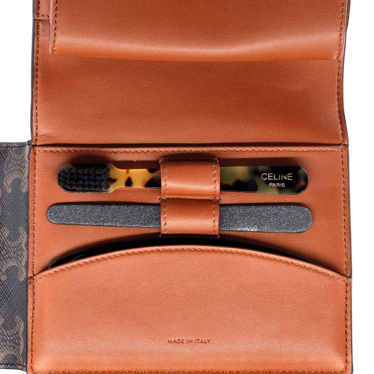 Travel Kit Triomphe Coated Canvas - Deep Luxury