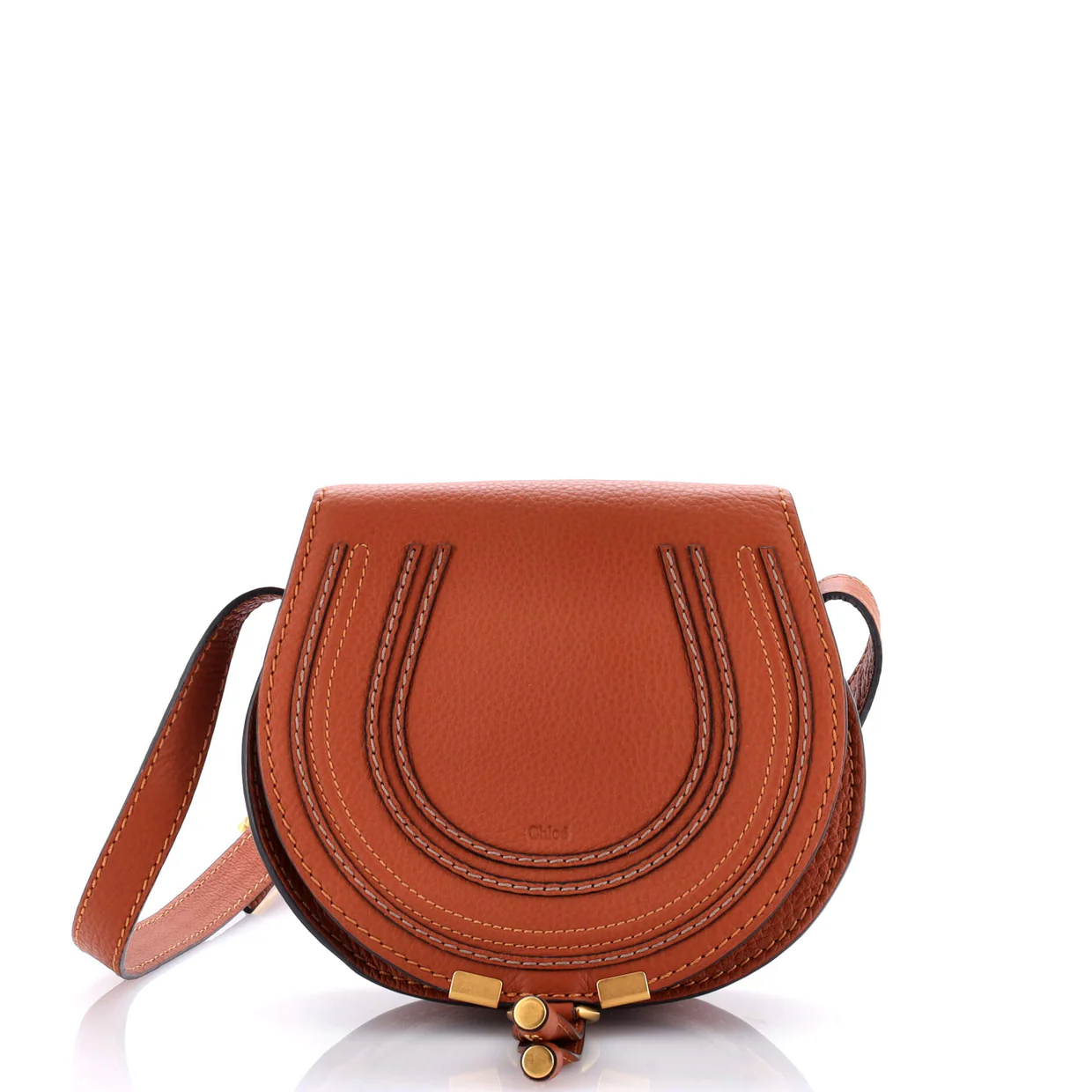 Marcie Crossbody Bag Leather Small - Deep Luxury