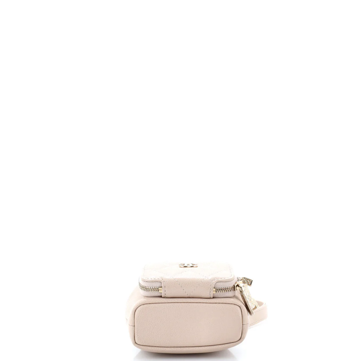 Business Affinity Drawstring Bucket Bag Quilted Caviar Mini - Deep Luxury