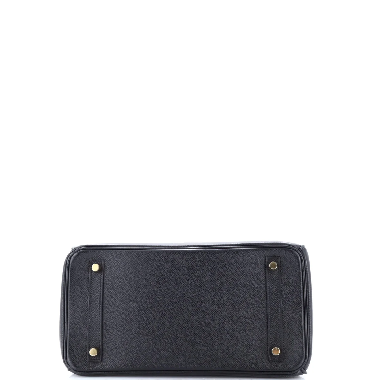 Birkin Handbag Noir Epsom with Gold Hardware 30 - Deep Luxury