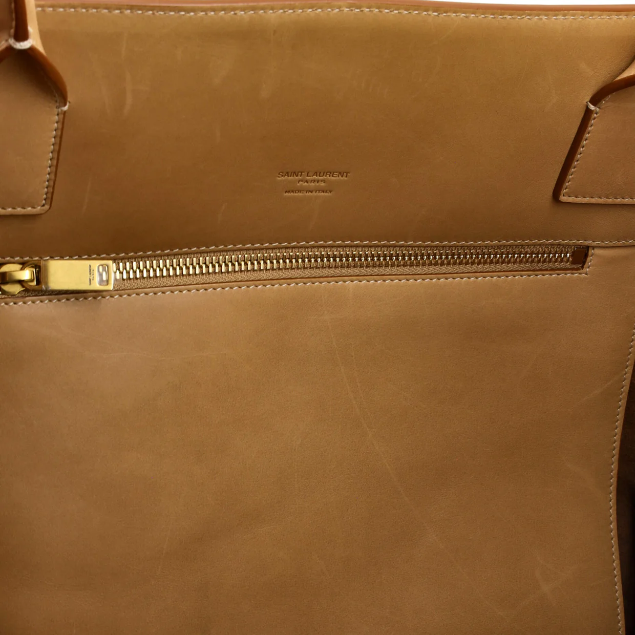 Rive Gauche Tote Bag Leather Large - Deep Luxury