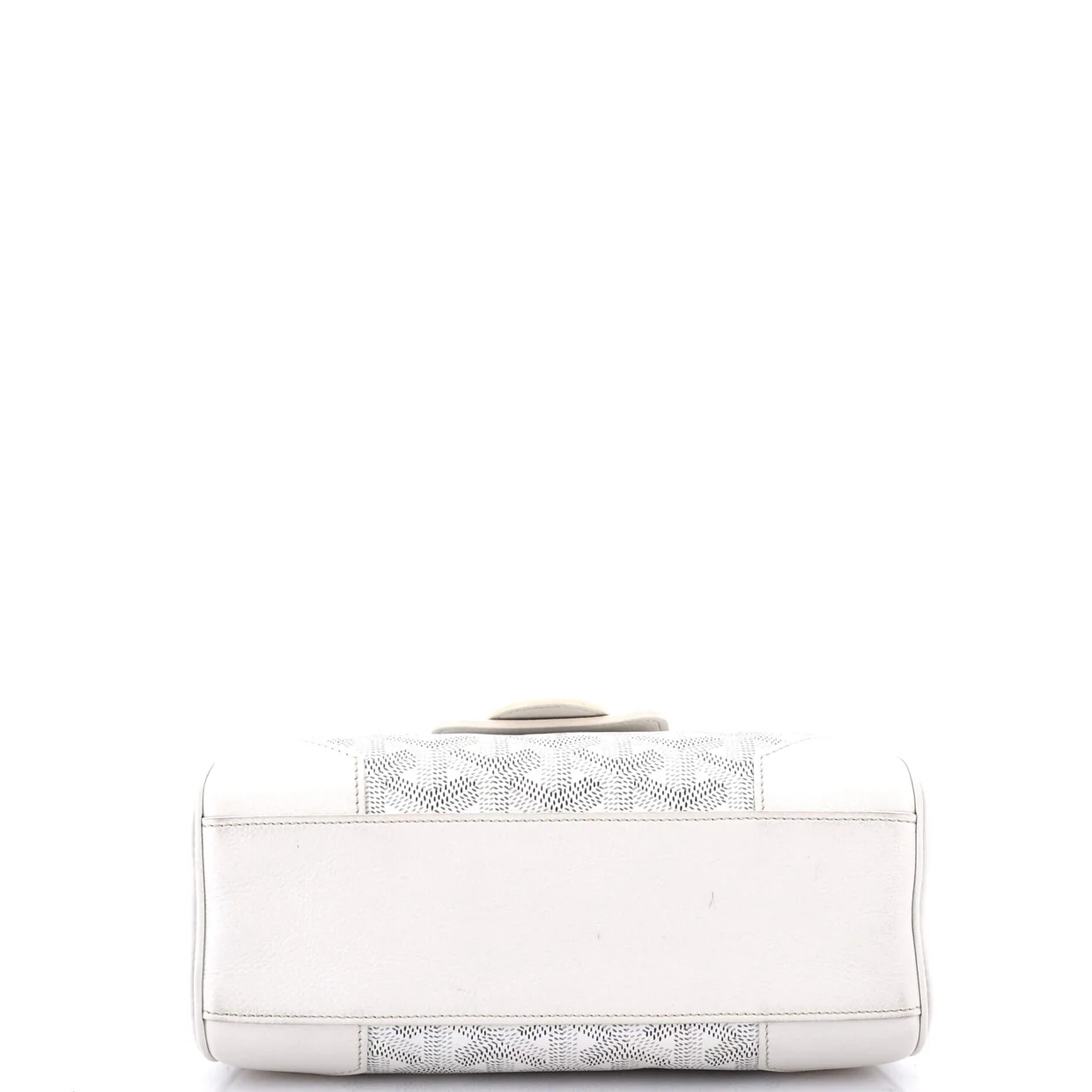 Saigon Top Handle Bag Coated Canvas with Leather Mini - Deep Luxury