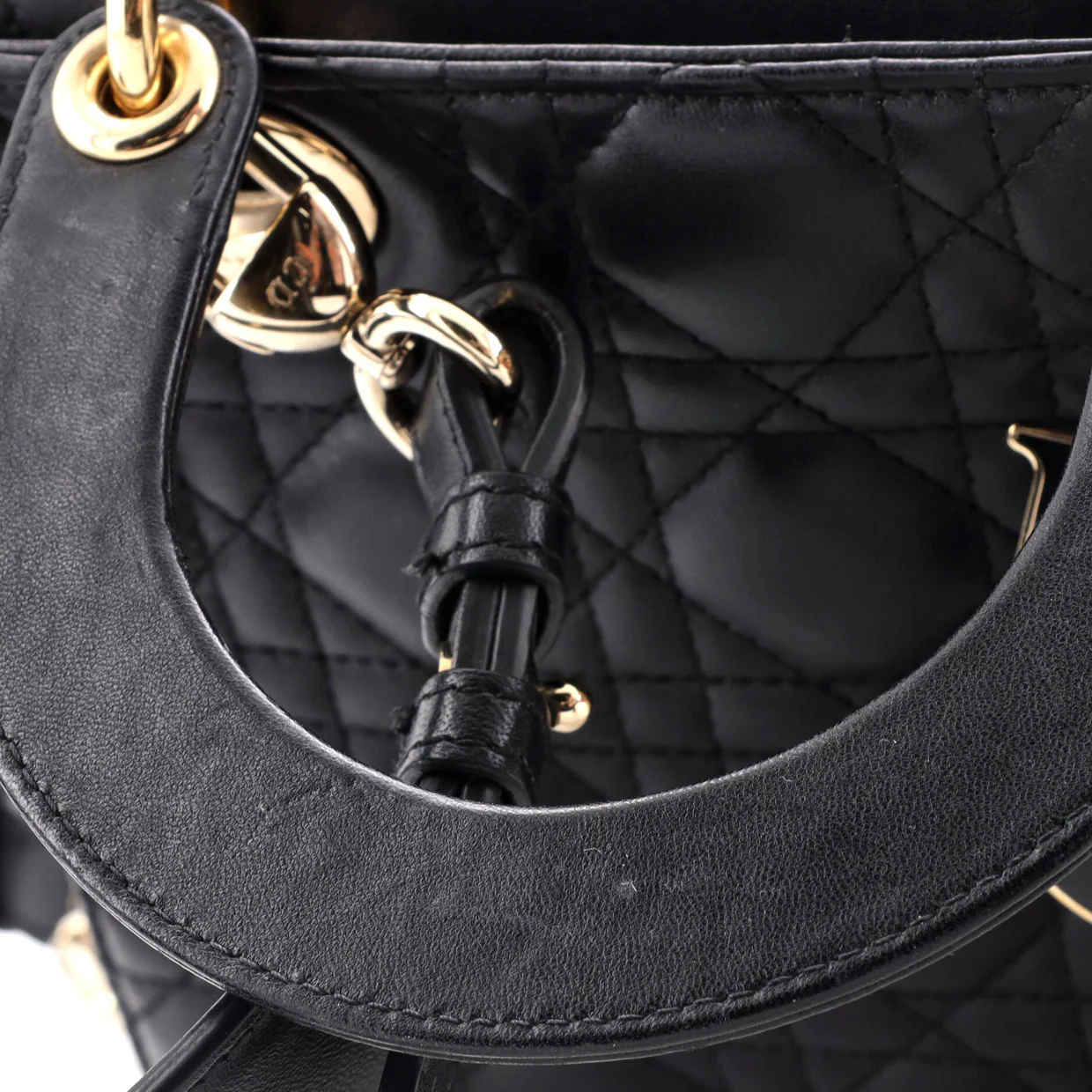 My ABCDior Lady Dior Bag Cannage Quilt Lambskin - Deep Luxury