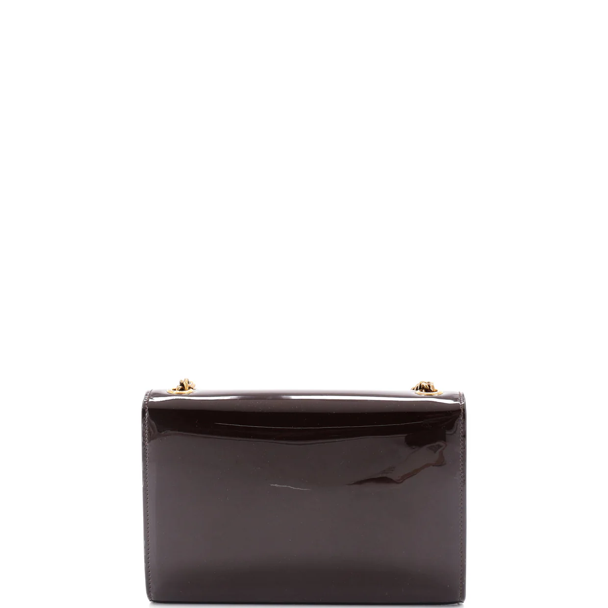 Classic Monogram Crossbody Bag Patent Small - Deep Luxury