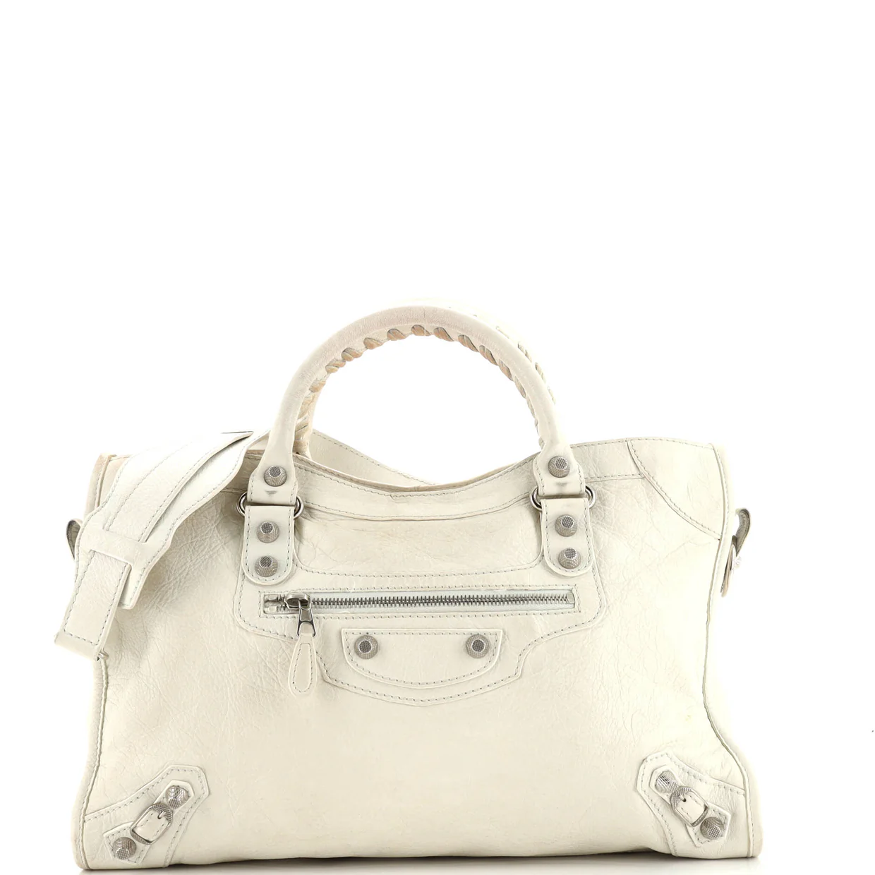 City Classic Studs Bag Leather Small - Deep Luxury