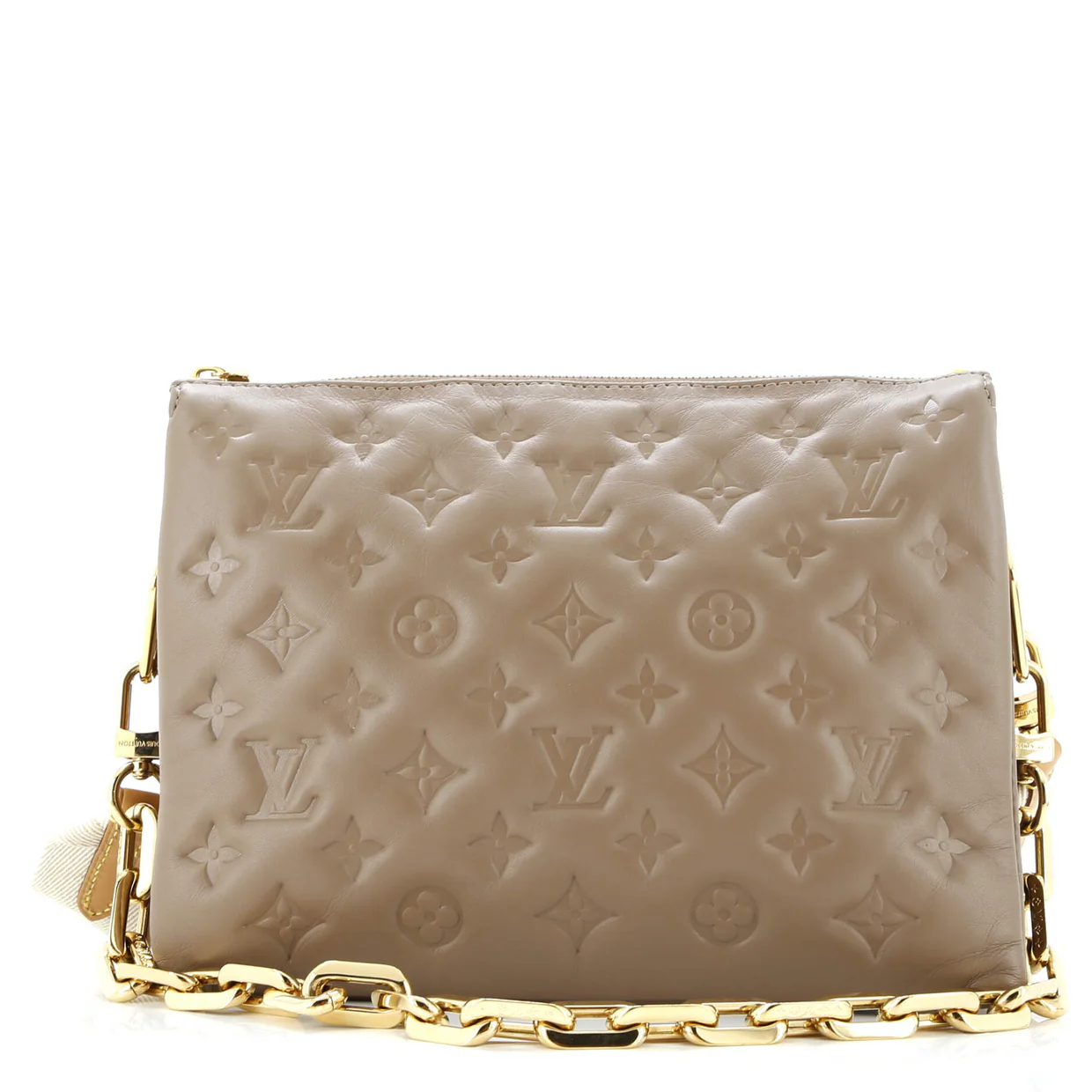 Coussin Bag Monogram Embossed Lambskin PM - Deep Luxury