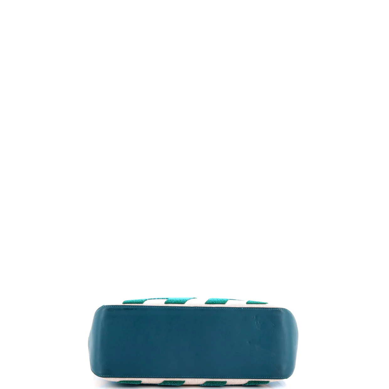 Cabas H en Biais Tote Tufted Motif Canvas with Leather 40 - Deep Luxury