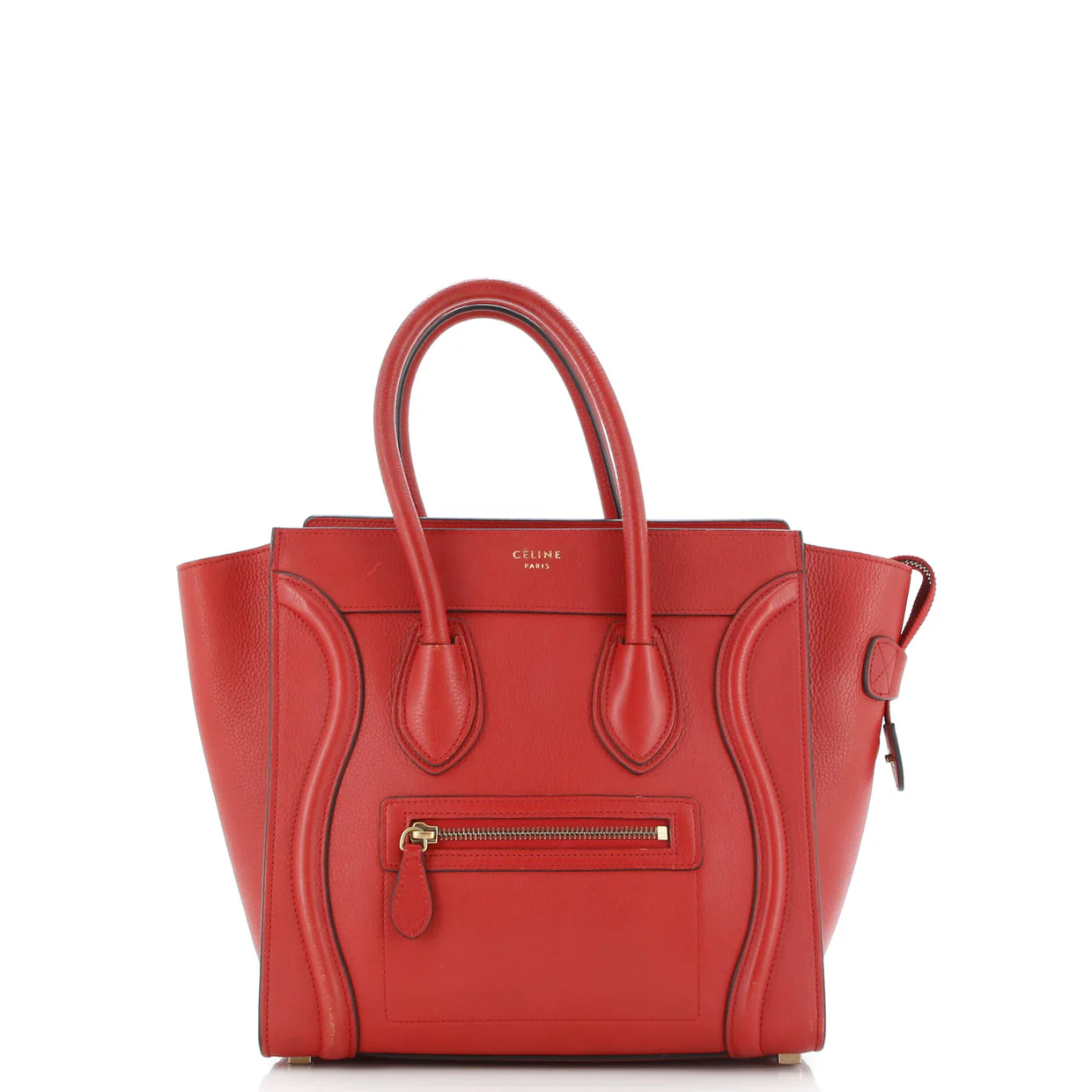 Luggage Bag Grainy Leather Micro - Deep Luxury