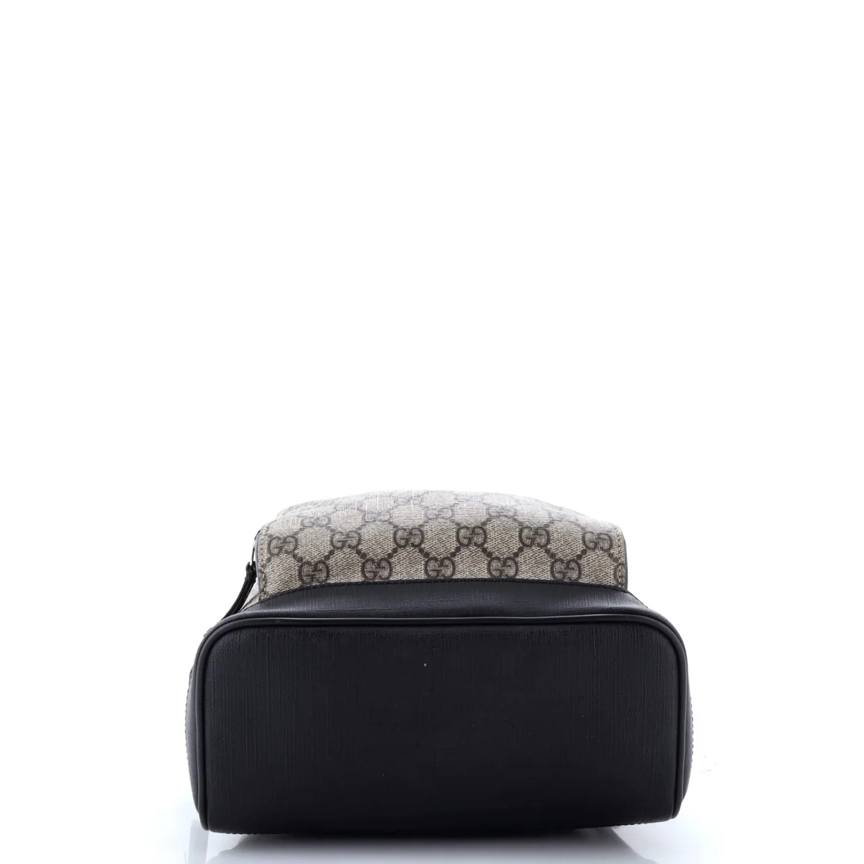 Zip Pocket Backpack GG Coated Canvas Small - Deep Luxury