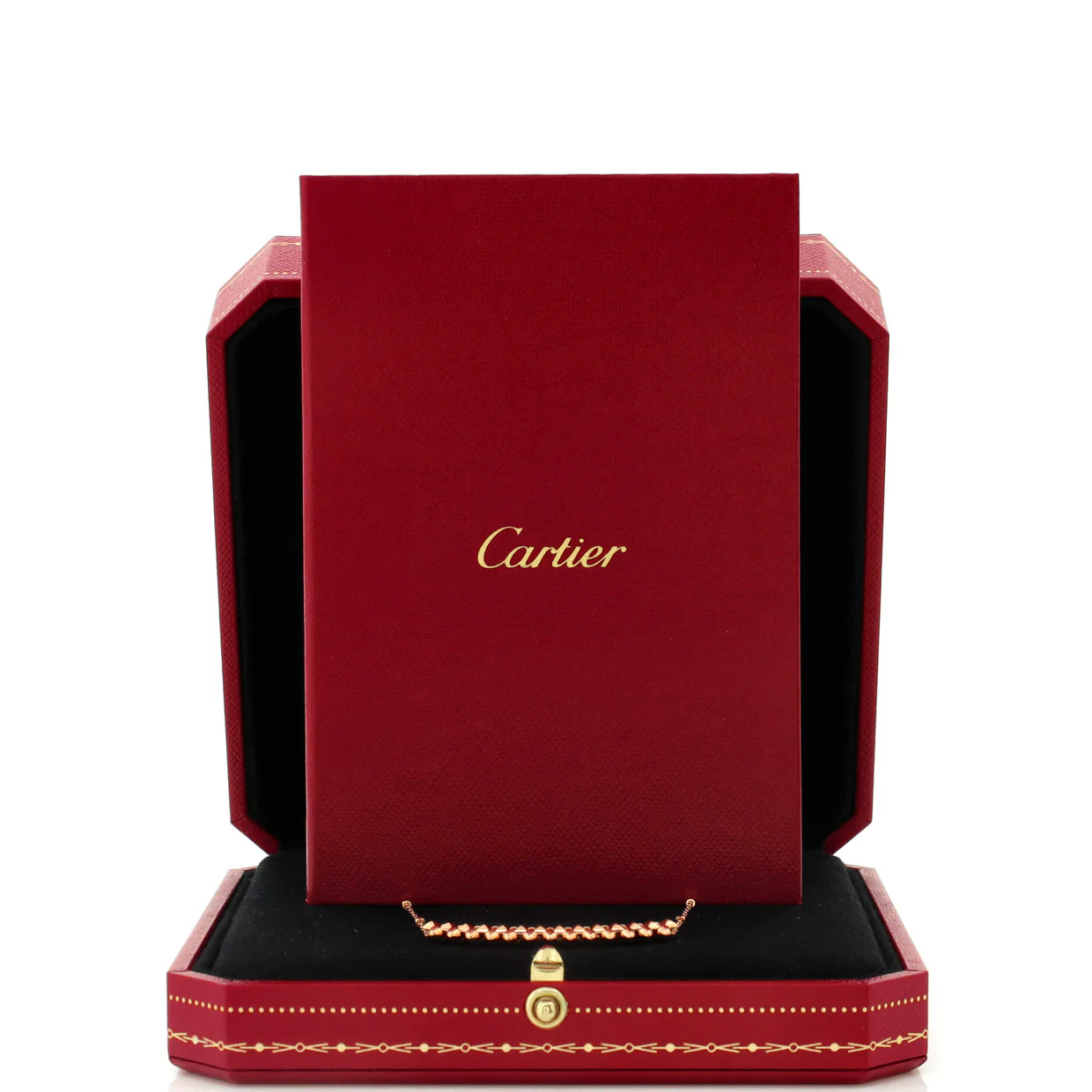 Clash de Cartier Pendant Necklace 18K Rose Gold Small - Deep Luxury