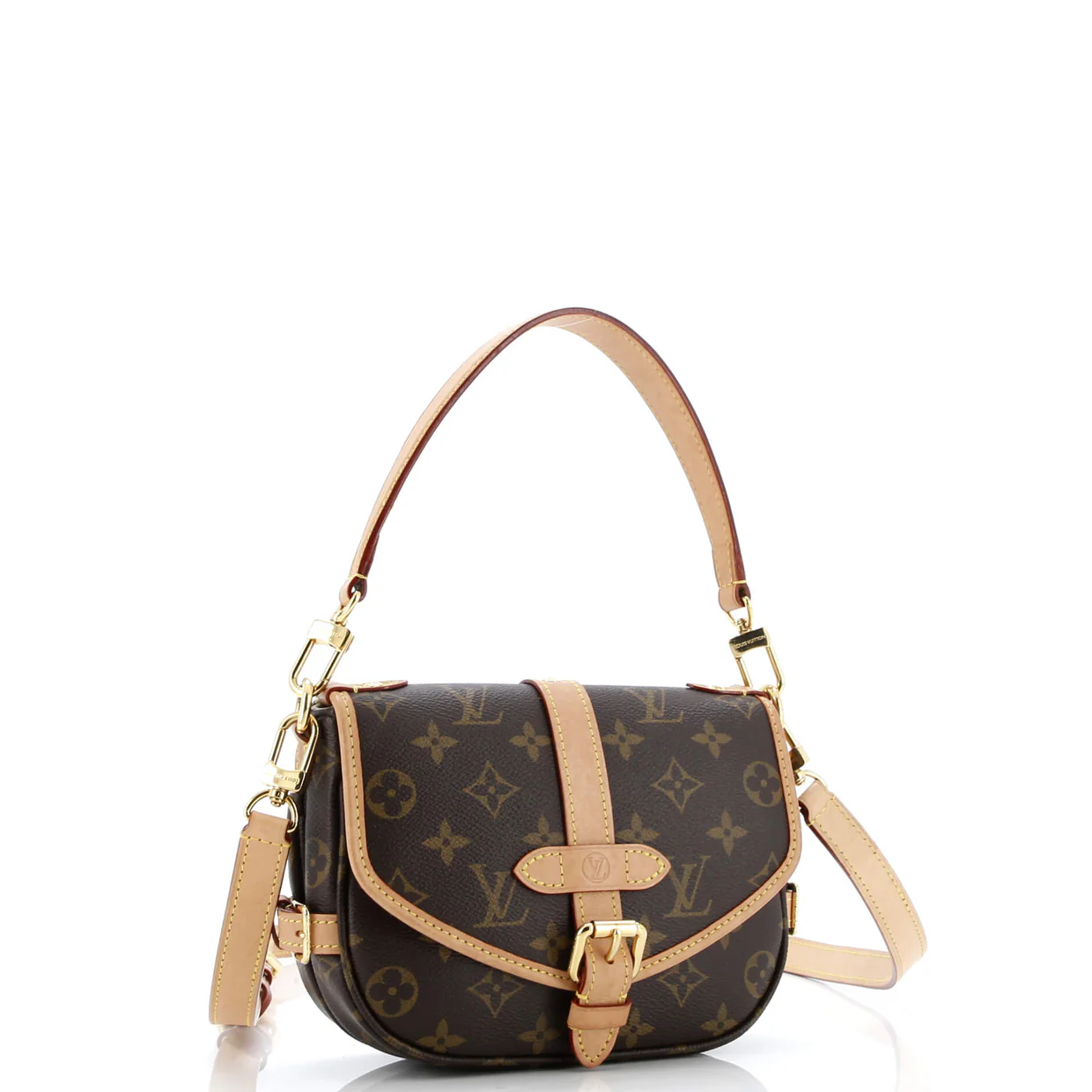 Saumur Handbag Monogram Canvas BB - Deep Luxury