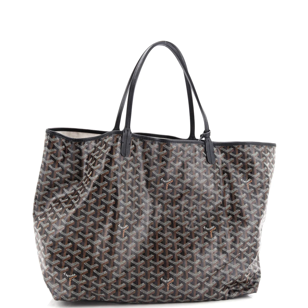 Saint Louis Tote Printed Coated Canvas PM - Deep Luxury