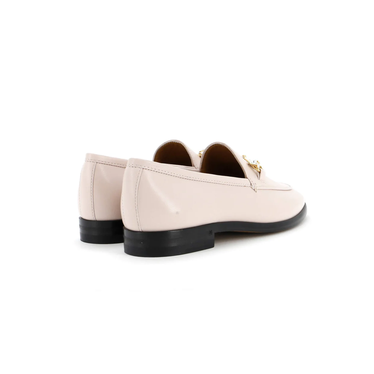 Women's Jordaan Loafers Leather with Crystals - Deep Luxury