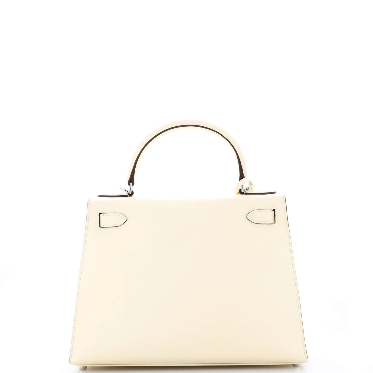 Kelly Handbag Light Epsom with Palladium Hardware 28 - Deep Luxury