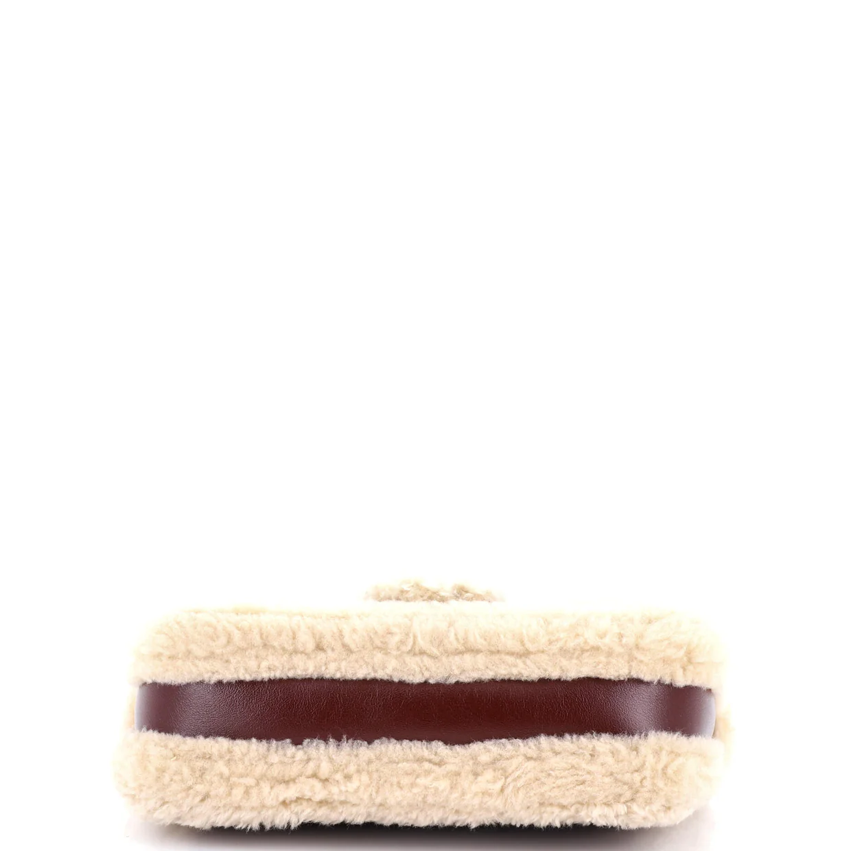 GG Marmont Flap Bag Diagonal Quilted Leather with Wool Trim Small - Deep Luxury