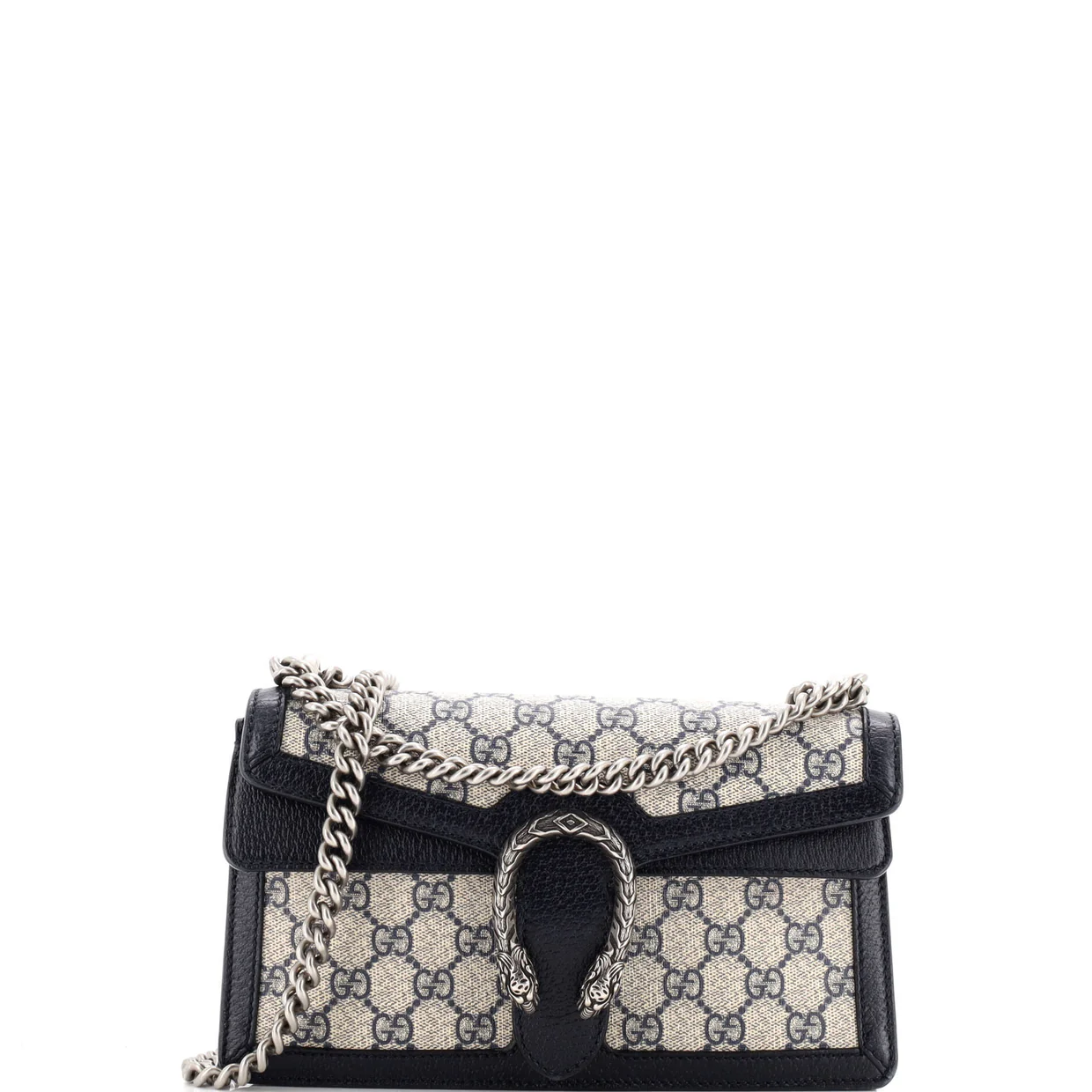 Dionysus Bag GG Coated Canvas with Leather Small - Deep Luxury