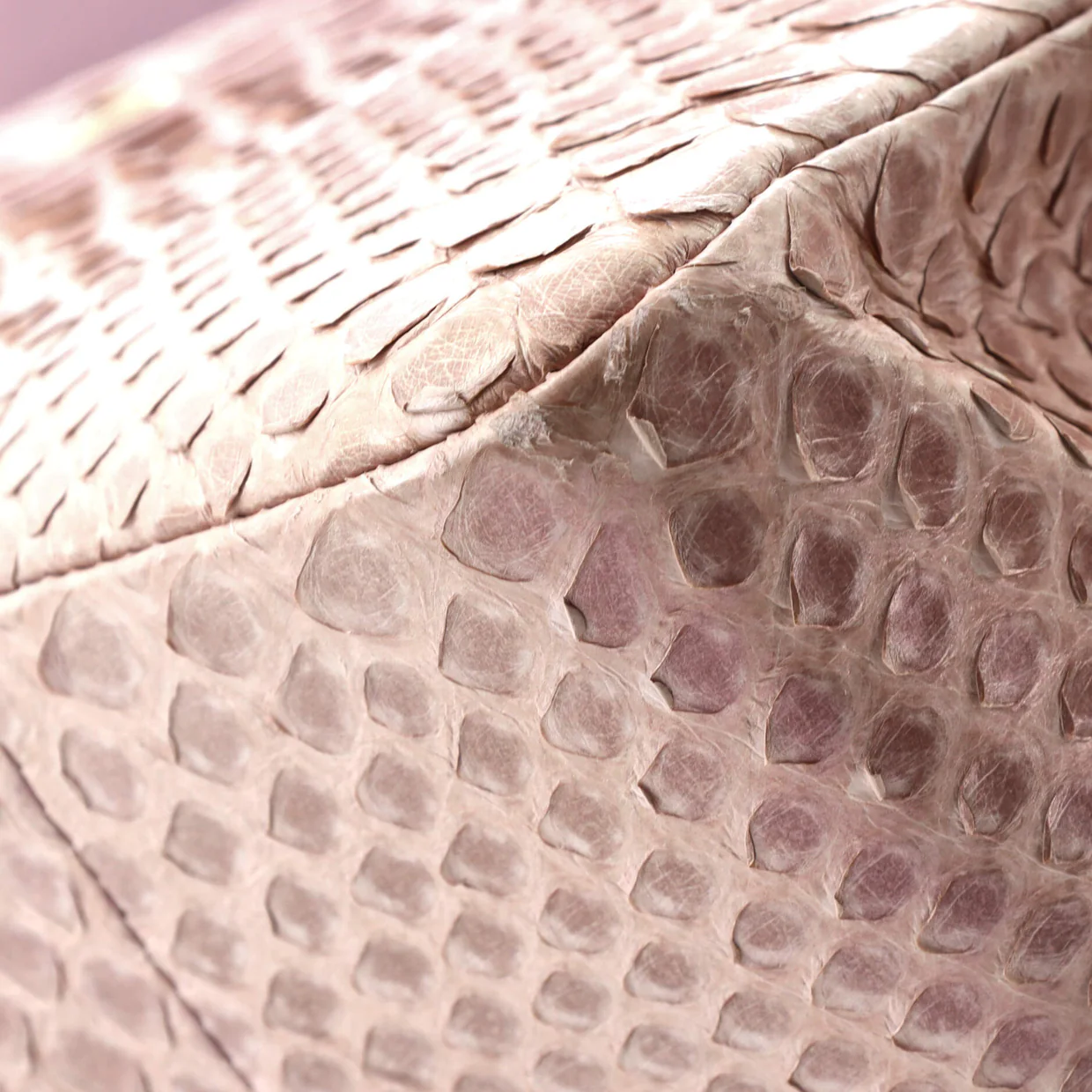 Classic Double Flap Bag Iridescent Python Medium - Deep Luxury