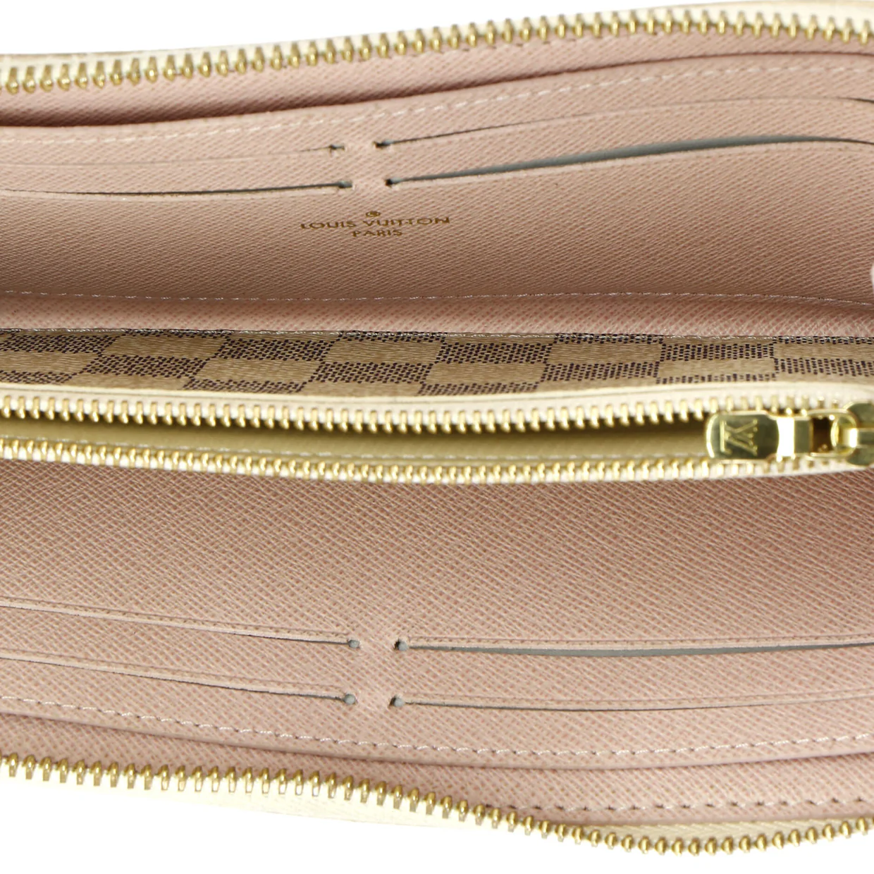 Clemence Wallet Damier - Deep Luxury