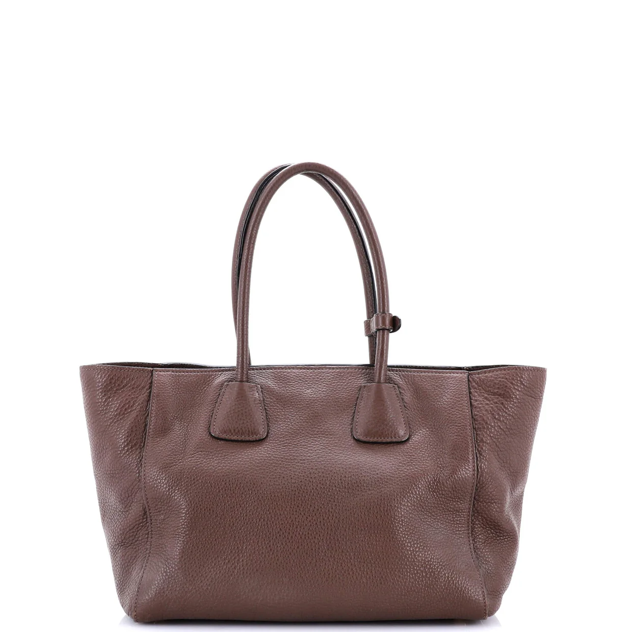 Front Pocket Wing Convertible Tote Vitello Daino - Deep Luxury