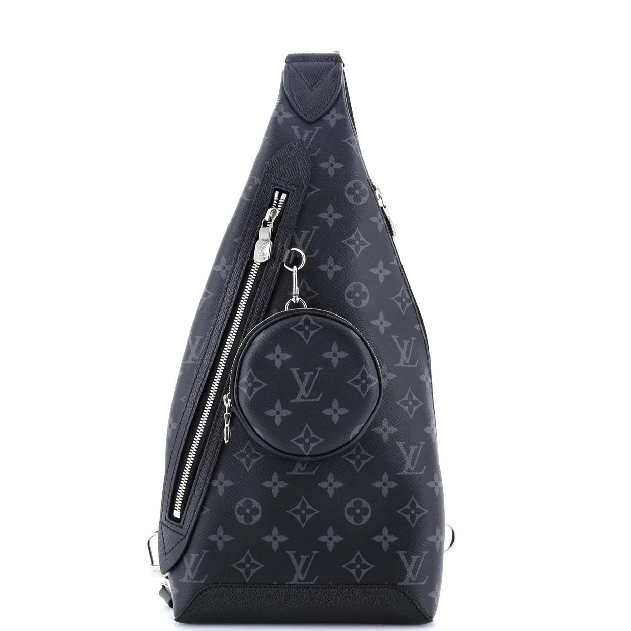 Duo Sling Bag Monogram Eclipse Canvas - Deep Luxury