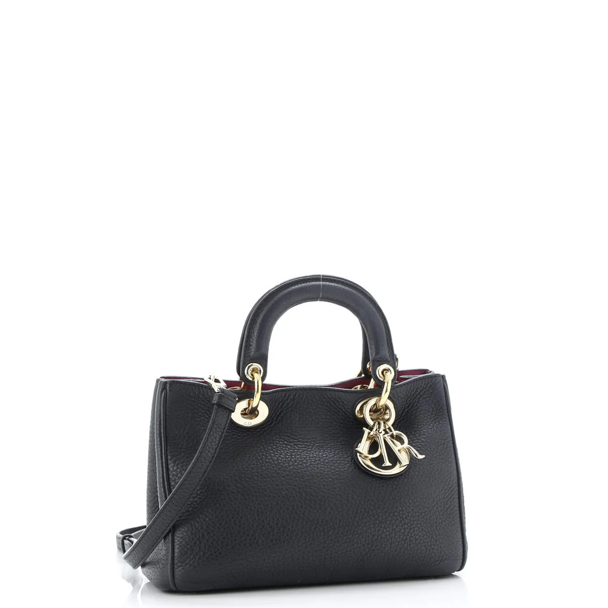 Diorissimo Tote Pebbled Leather Mini - Deep Luxury