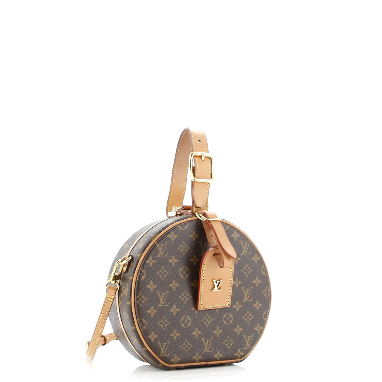 Petite Boite Chapeau Bag Monogram Canvas - Deep Luxury