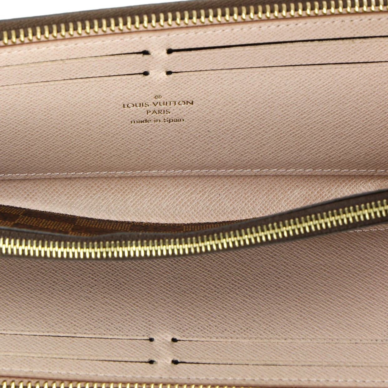 Clemence Wallet Damier - Deep Luxury