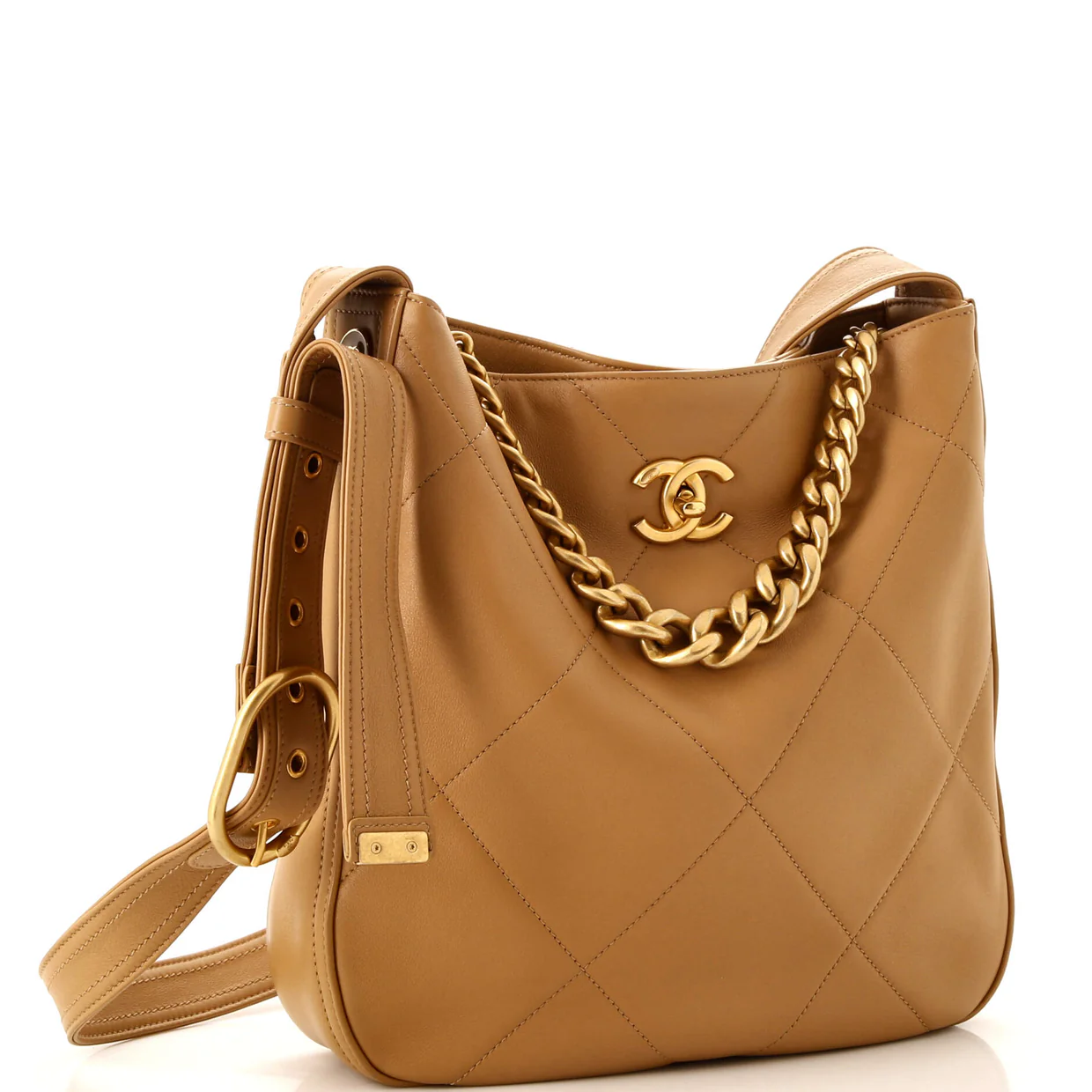 Easy Mood Hobo Quilted Calfskin - Deep Luxury