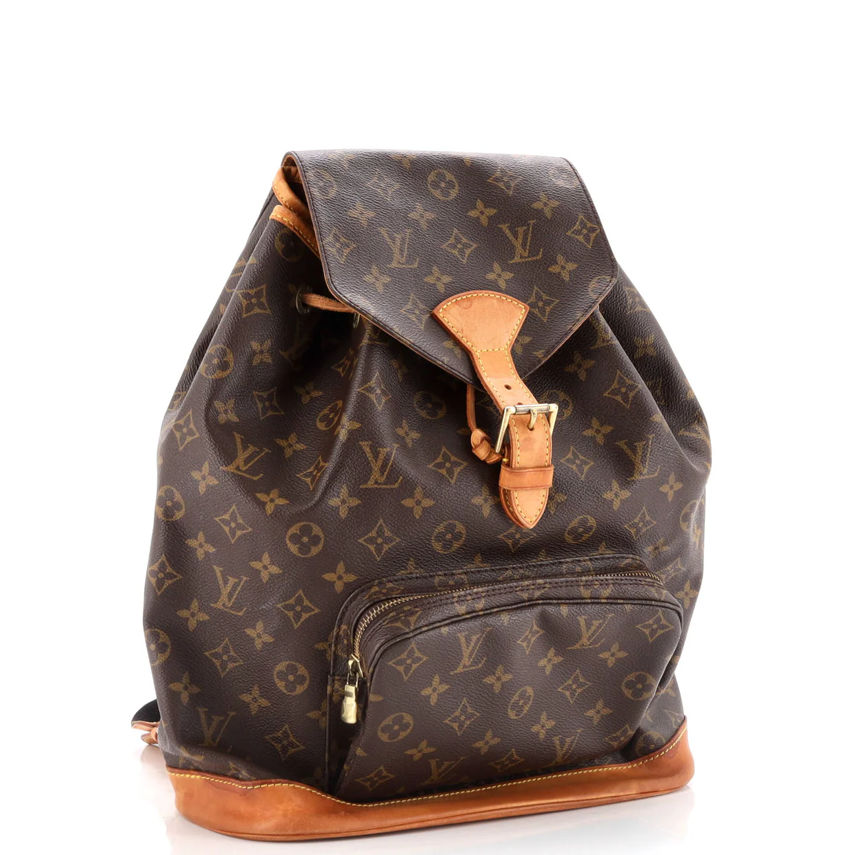 Vintage Montsouris Backpack Monogram Canvas GM - Deep Luxury