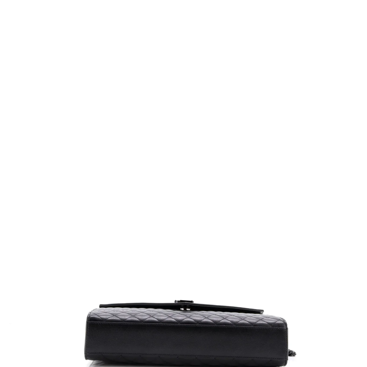 Classic Monogram Envelope Satchel Mixed Matelasse Leather Large - Deep Luxury