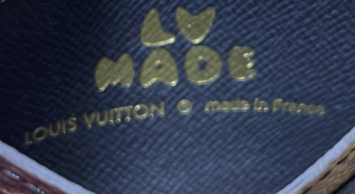 Nigo Double Card Holder Limited Edition Stripes Monogram Canvas - Deep Luxury