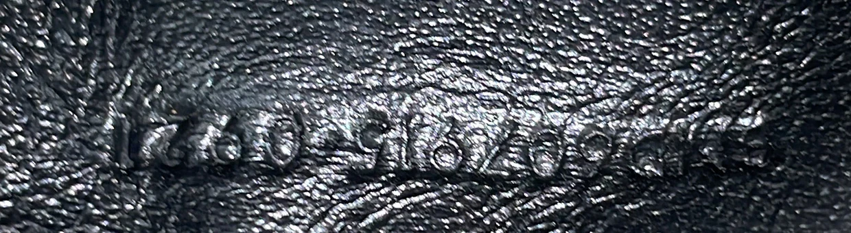 Monogram Fragments Zip Card Holder Matelasse Chevron Patent - Deep Luxury