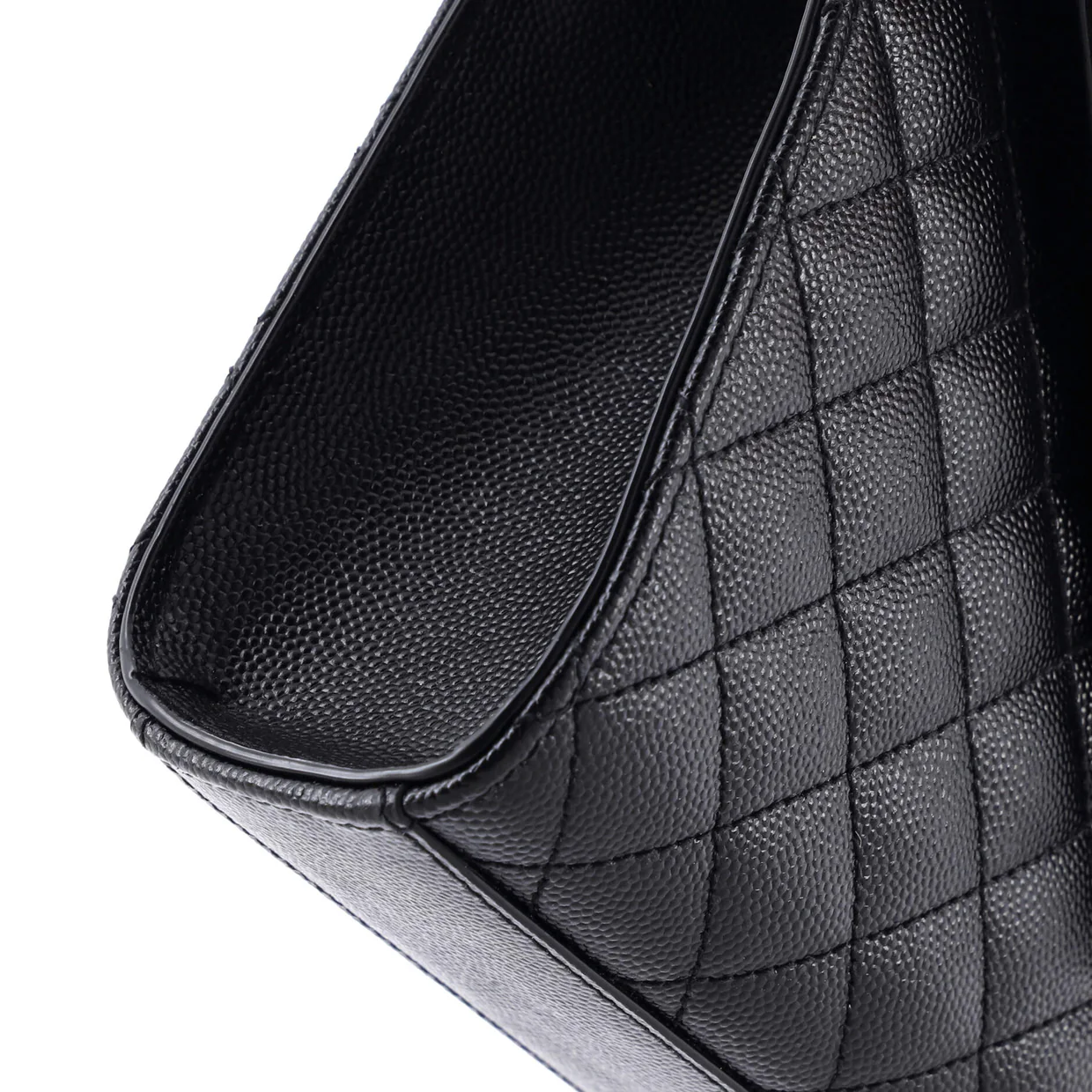 Classic Monogram Envelope Satchel Mixed Matelasse Leather Medium - Deep Luxury