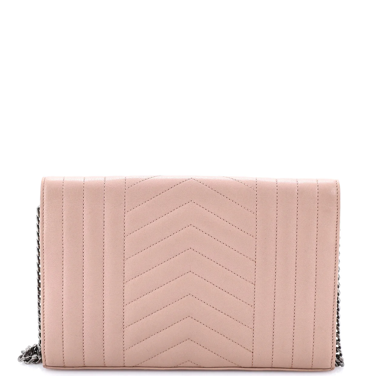 Classic Monogram Envelope Satchel Mixed Matelasse Leather Medium - Deep Luxury