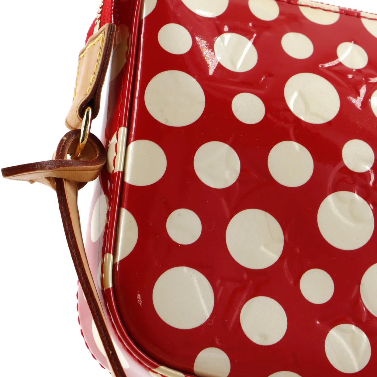 Pochette Accessoires NM Kusama Infinity Dots Monogram Vernis - Deep Luxury