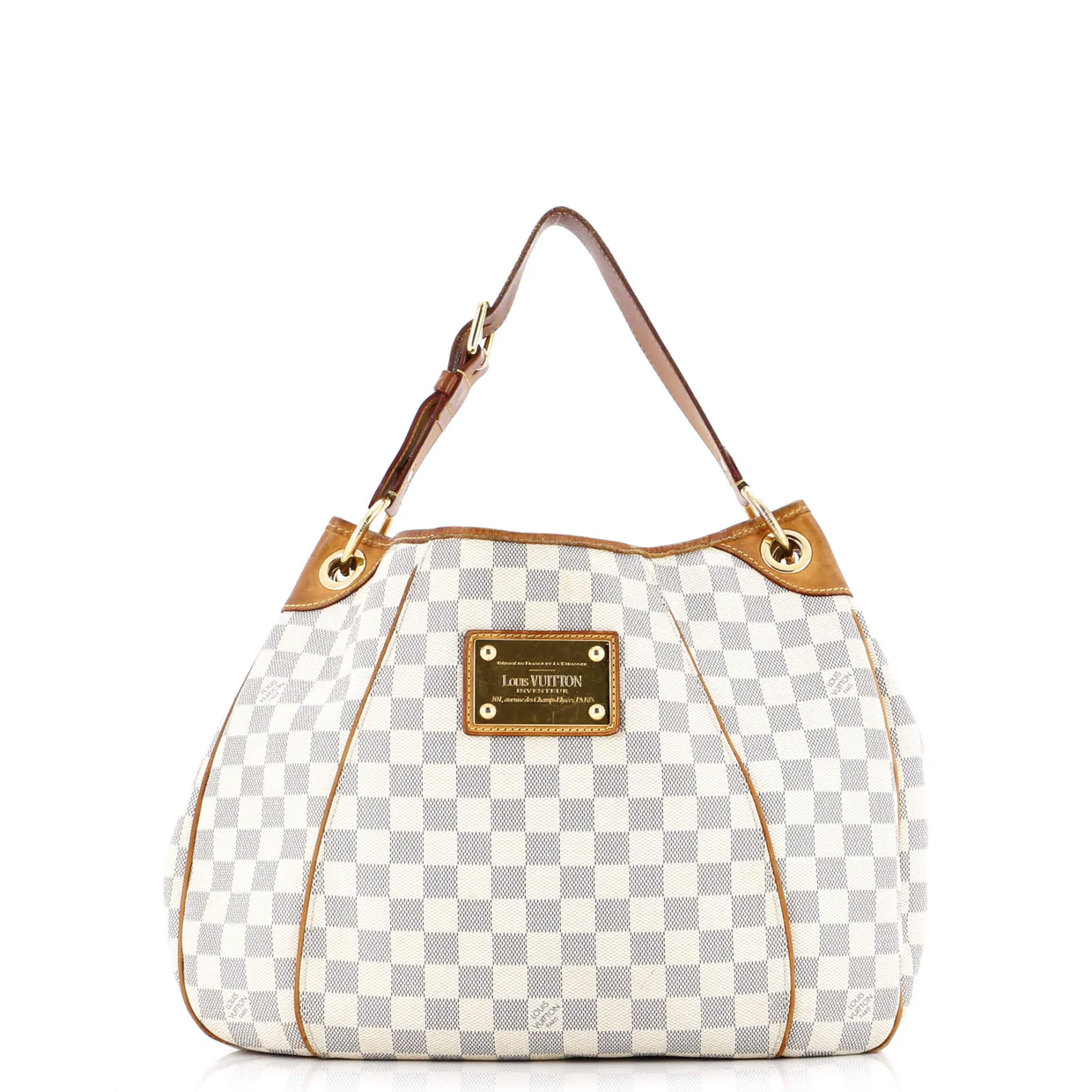 Galliera Handbag Damier PM - Deep Luxury