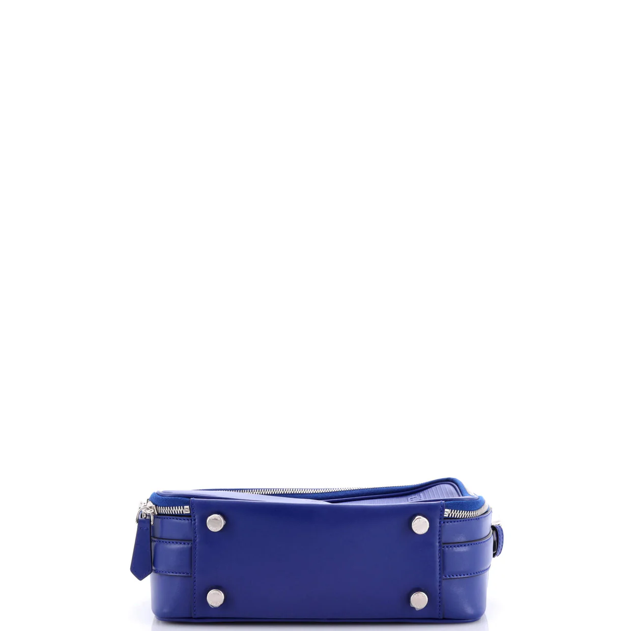 Top Handle Zip Around Travel Messenger Bag Embossed Leather - Deep Luxury