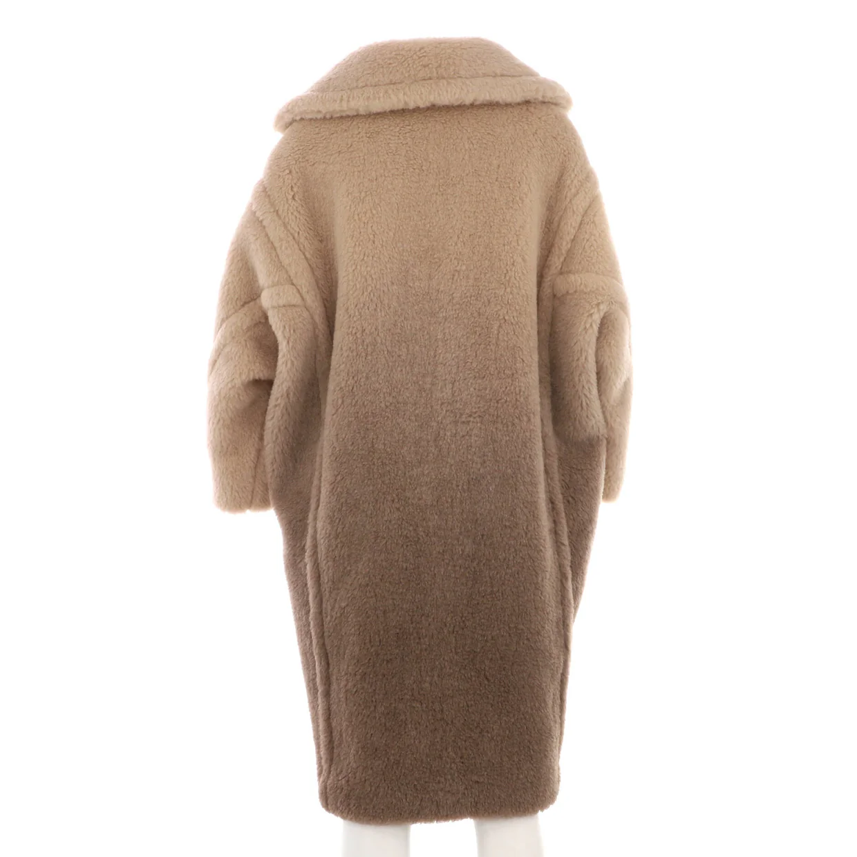Women's Teddy Bear Icon Coat Alpaca Blend - Deep Luxury